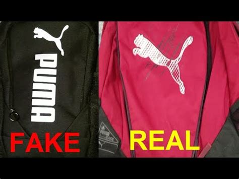 puma bag original vs fake|what does puma mean on shoes.